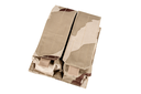 Phantom Double Mag Pouch, 600D - Desert Camo 100% nylon