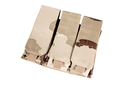 Phantom Triple Mag Pouch, 600D - Desert Camo 100% nylon