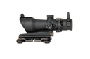 ACOG Style 4x32 Scope Replica with Lighting and QD Mount - Black