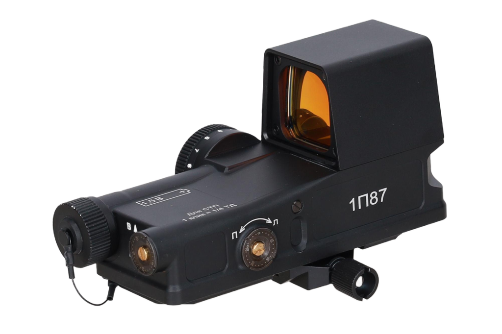 JJ Airsoft mirino ottico 1P87 Waldaj Nero